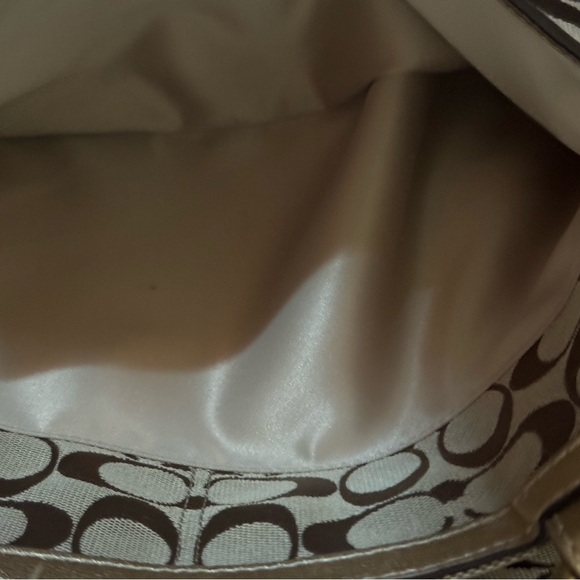Coach Large Signature Tote Bag - Picture 9 of 10